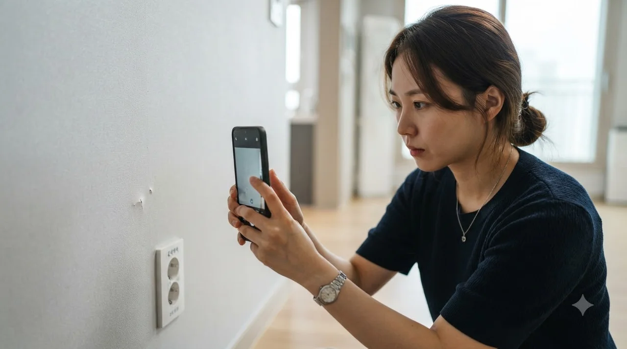 신축 아파트 도배 하자보수 신청 및 사전점검 체크리스트