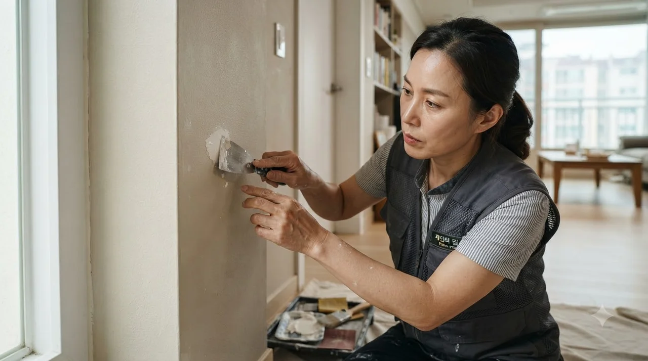 대구 남구 앞산비스타동원 도배, 왜 벽면 보수가 핵심일까요?