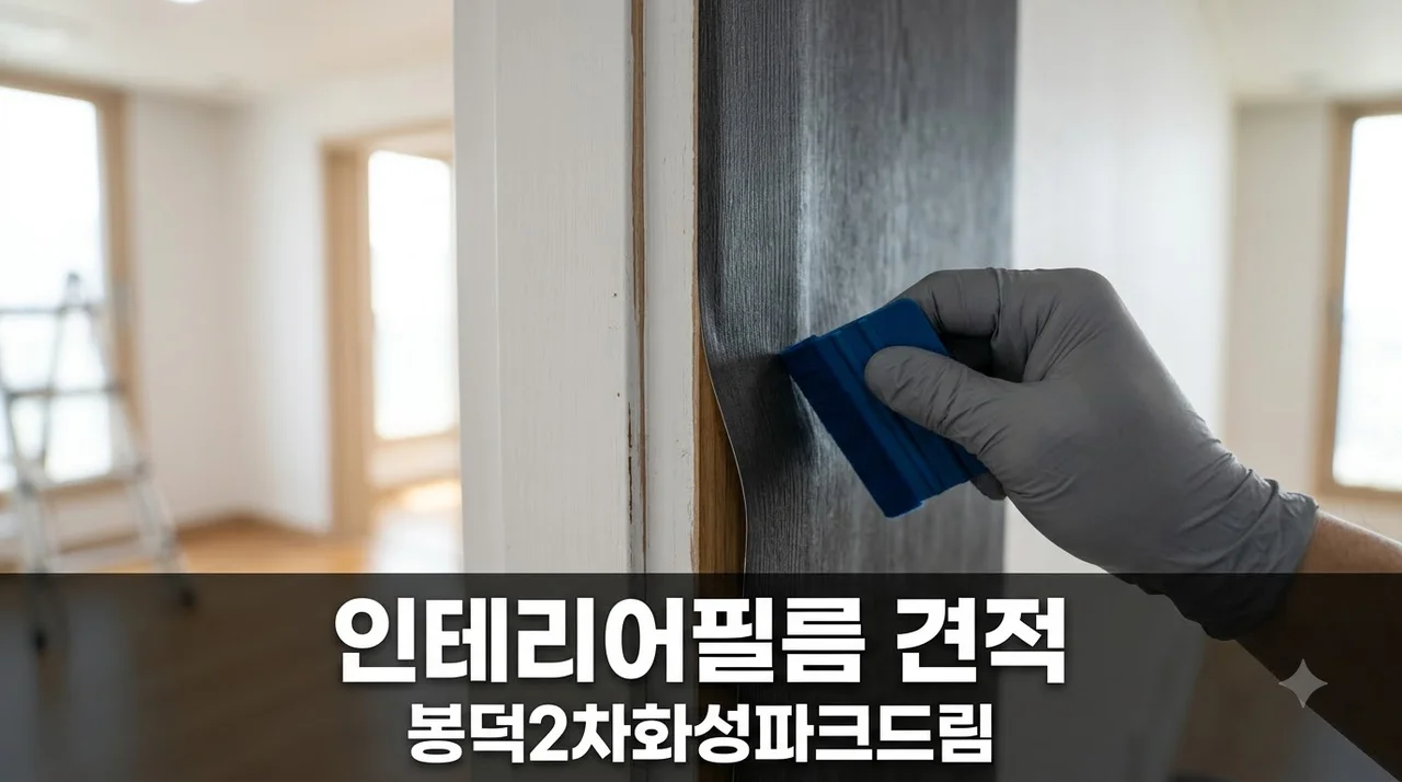 대구 남구 봉덕2차화성파크드림 인테리어필름 문·문틀·붙박이장 견적표