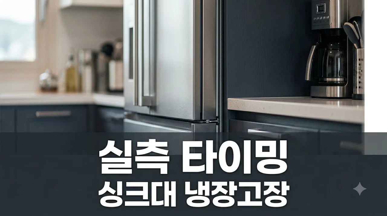 대구 월성삼정그린코아에듀파크 싱크대·냉장고장 실측 시기는?