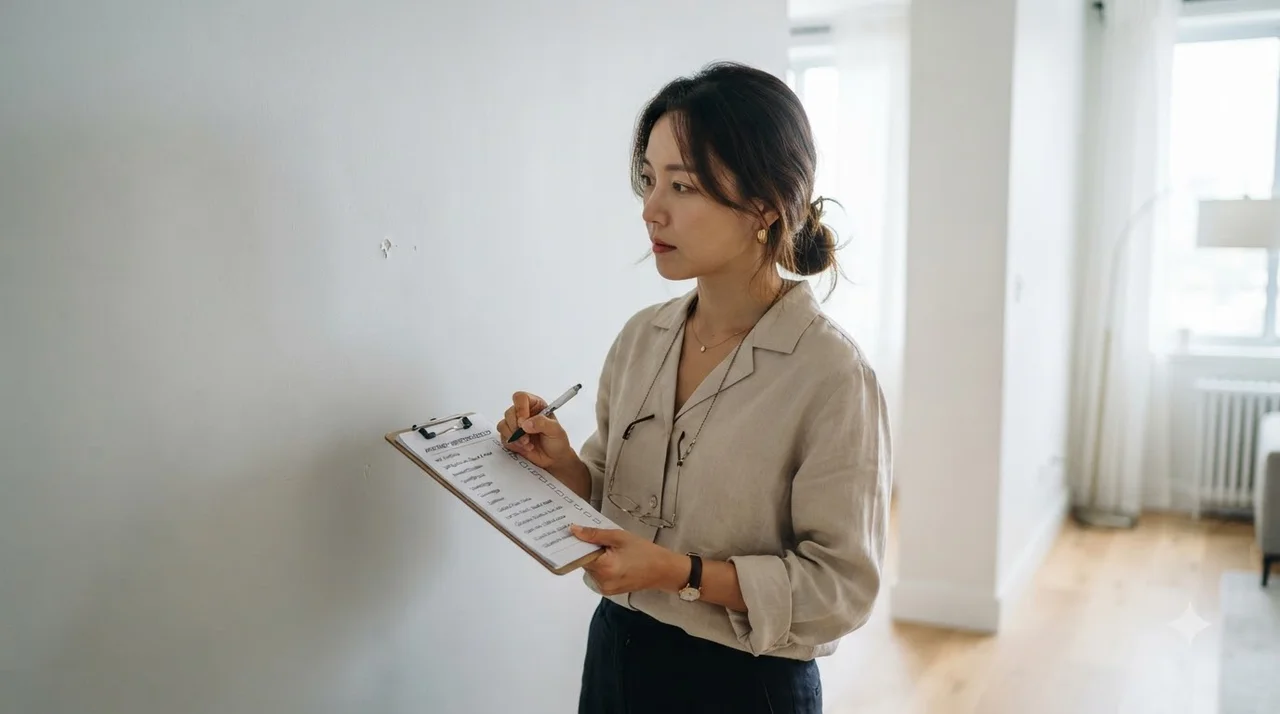 사전점검 시 놓치면 안 되는 벽지 하자 체크리스트