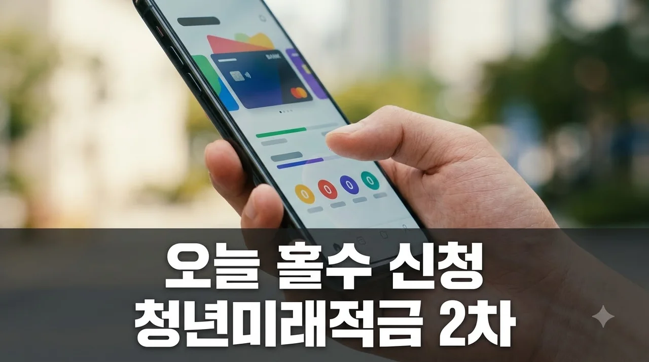 어머나! 청년미래적금 2차 오늘 신청 시작.. 홀수부터 얼마 받나?