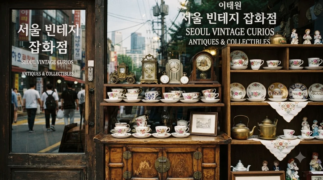 핵심 정보 요약: 앤틱 가구 & 빈티지 소품 탐방 포인트 정리
