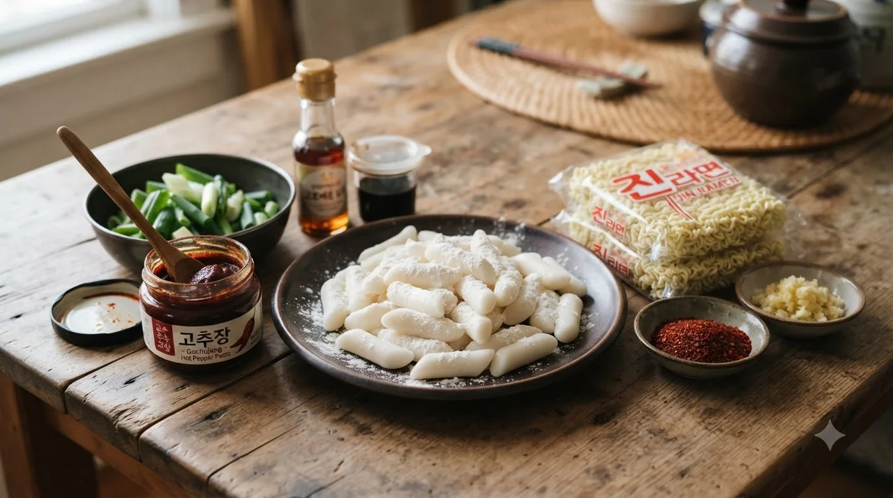 라볶퀸 조리를 위한 핵심 재료 및 양념 비율 요약