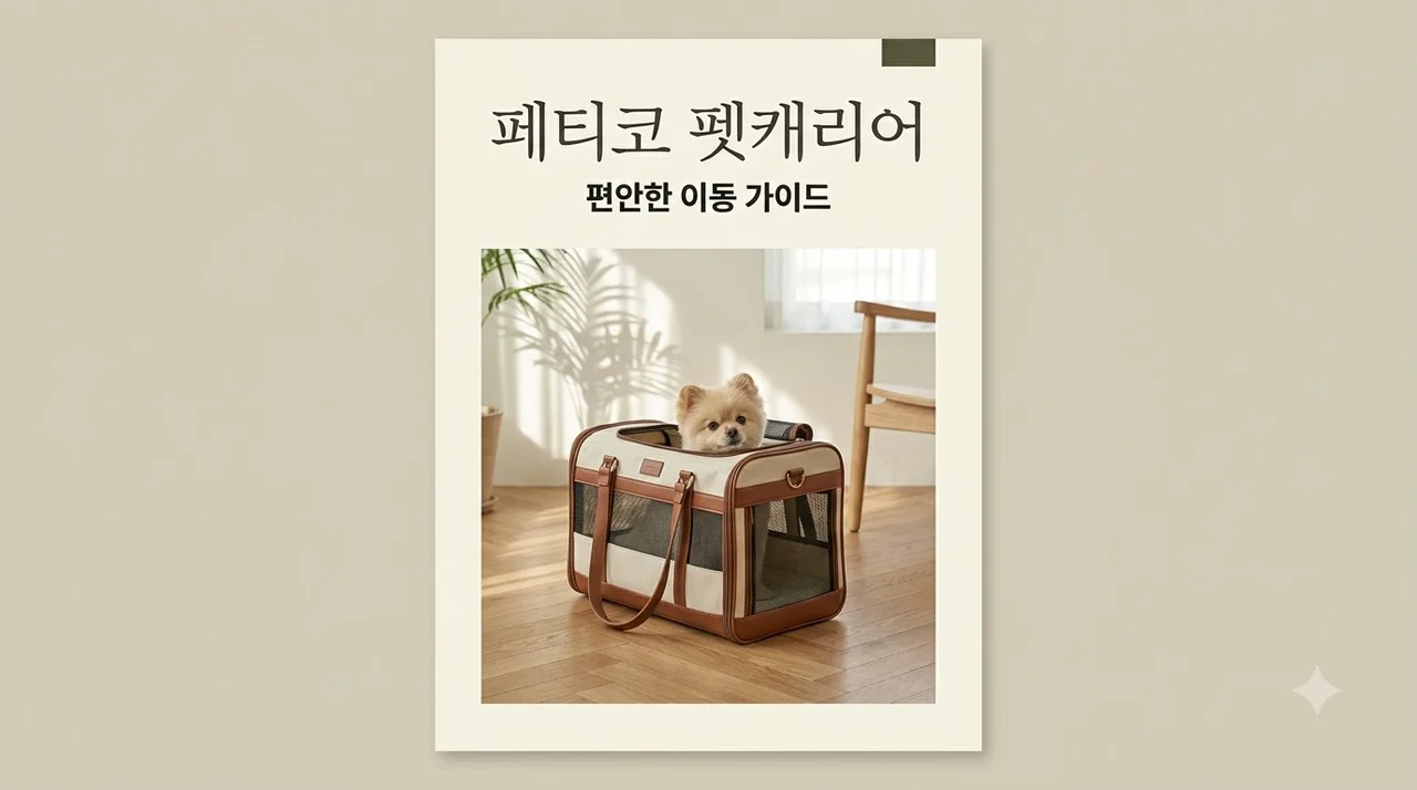 페티코 펫캐리어 추천 이유와 사용법 완벽 정리