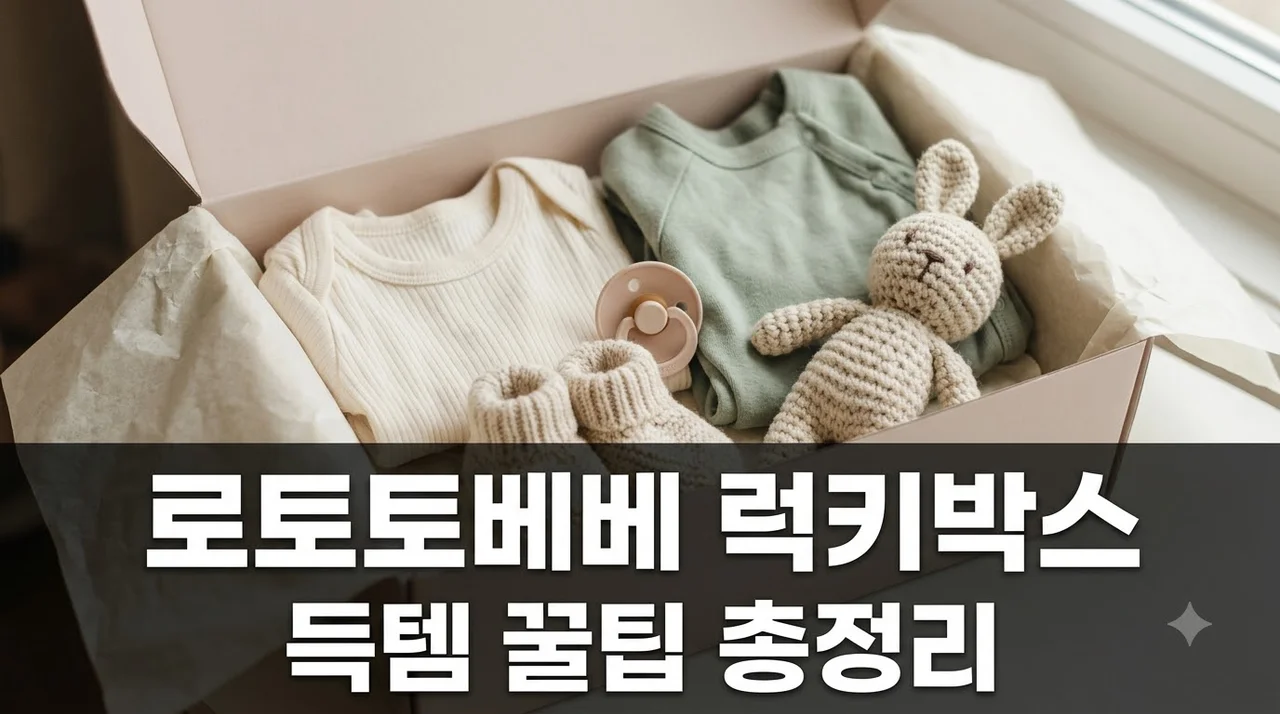 로토토베베 럭키박스 성공 팁과 구성품 가격 가치 완벽 총정리