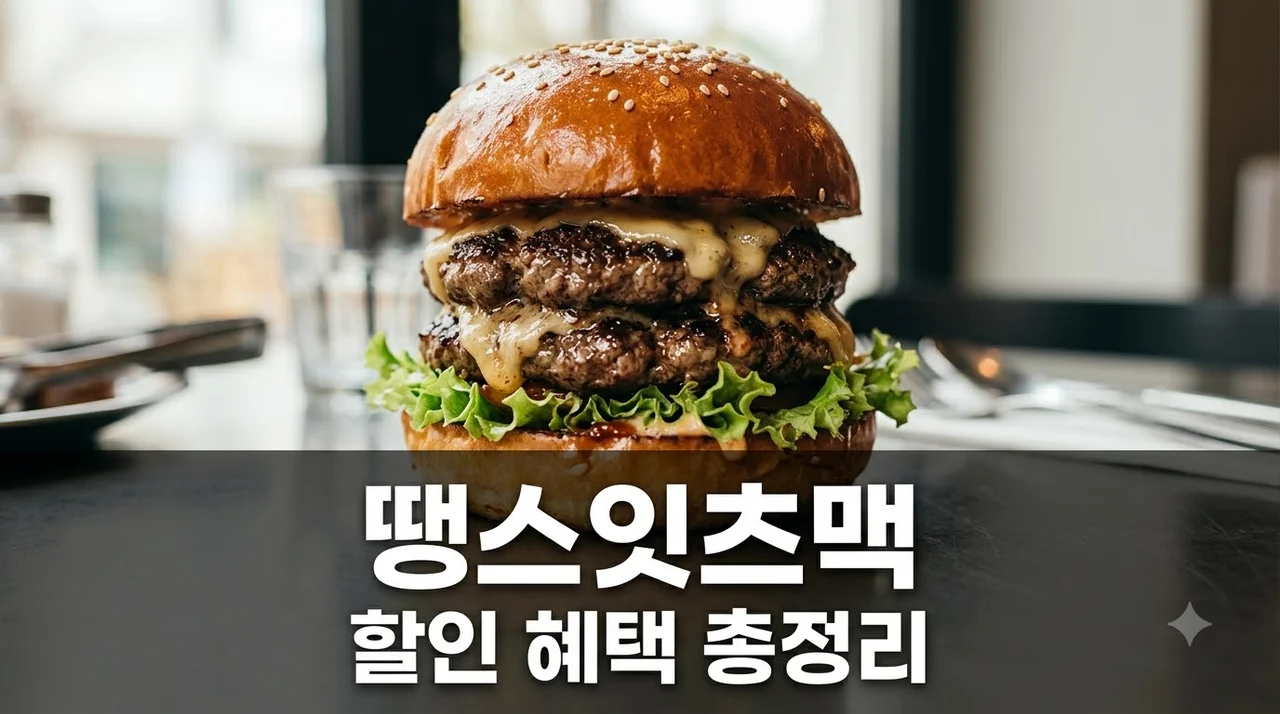 맥 땡스잇츠맥 혜택 총정리! 할인 쿠폰 및 참여 방법 가이드