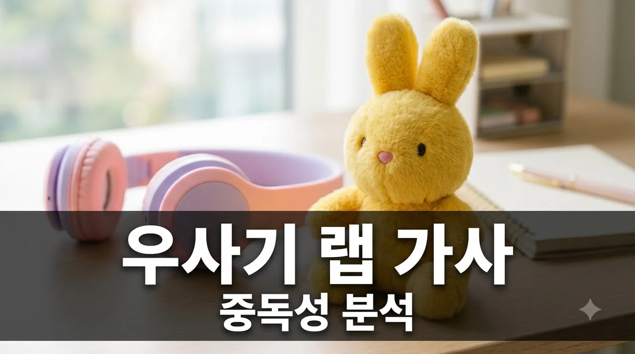 우사기 랩 가사 완벽 분석 및 숨겨진 매력 총정리