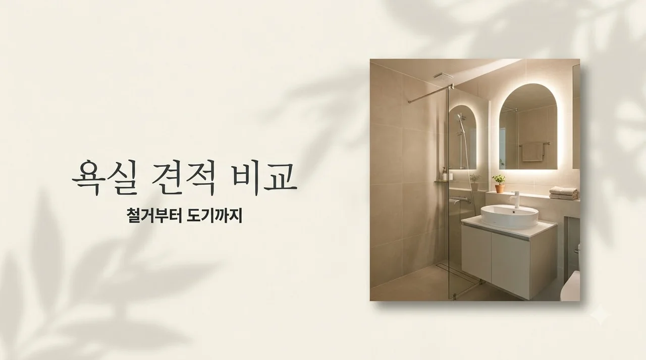 대구 달성군 예미지더센트럴 욕실 견적 철거 방수 타일 도기 비교법