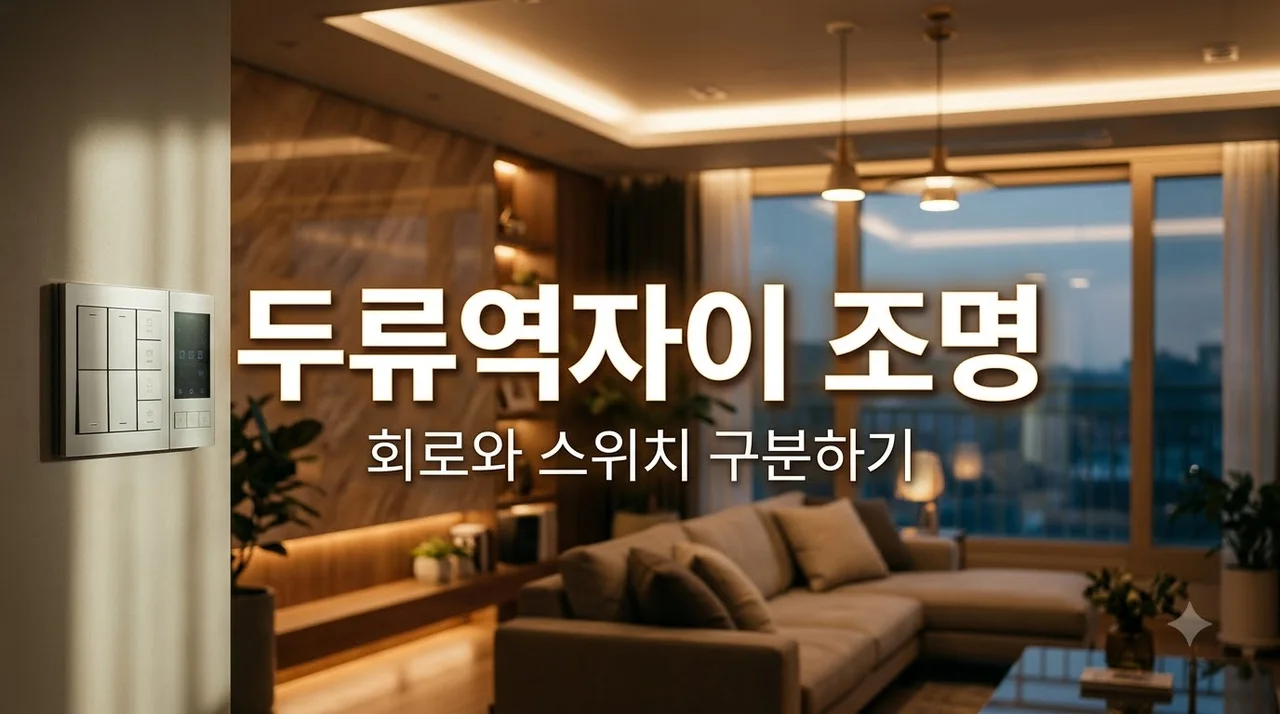대구 서구 두류역자이 조명, 입주 하자와 밝기 취향 회로 분리