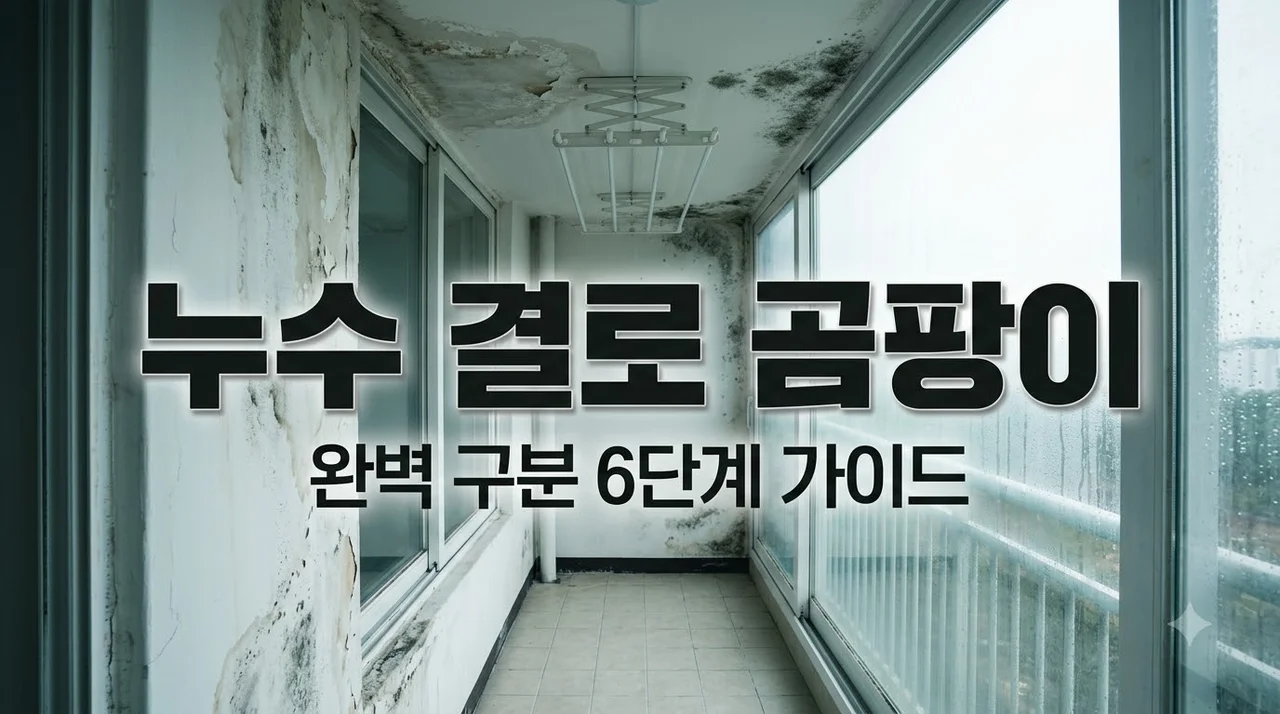 대구 남구 봉덕2차화성파크드림 코킹 베란다단열 6단계