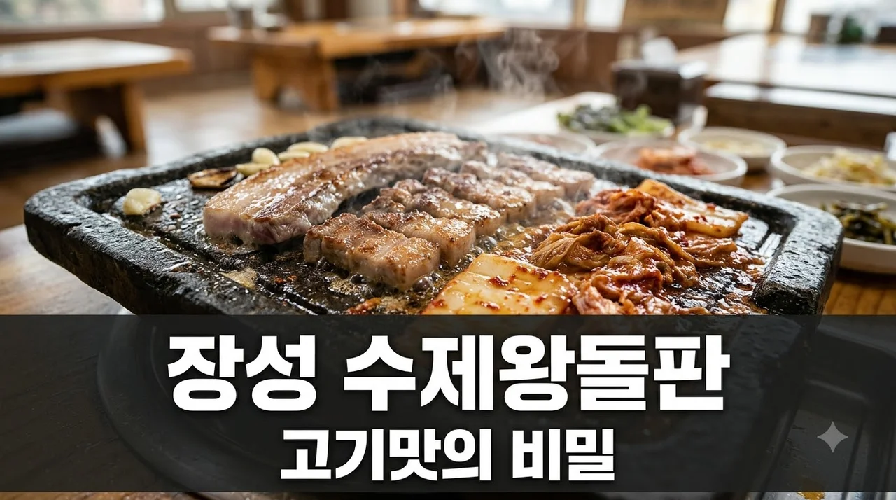 장성 수제왕돌판 완벽 가이드 특징 장점 및 관리 요령