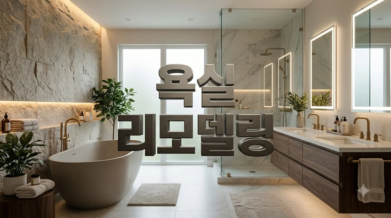 대구 남구 앞산비스타동원 욕실 리모델링 비용 및 견적 차이 완벽 분석