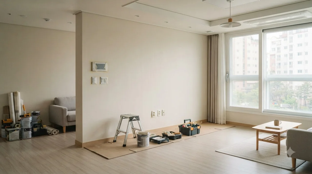 수성구 캐슬골드파크4단지 도배, 왜 사전 체크가 핵심일까요?