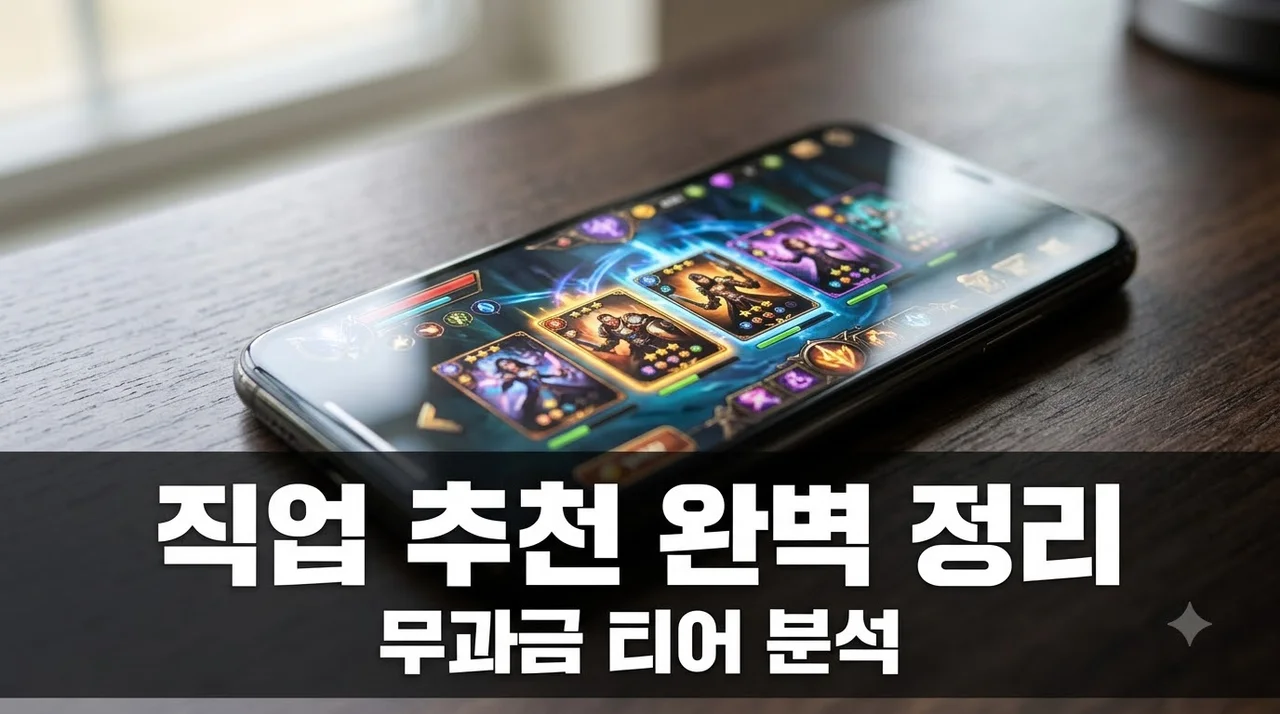 씰m2 직업 추천 무과금 및 솔플 최강 클래스 완벽 정리