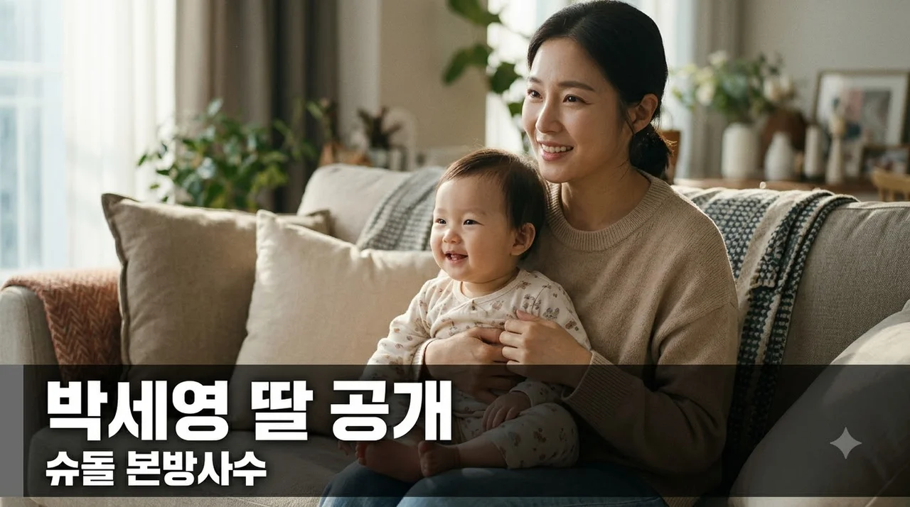슈돌 박세영 딸 최초 공개 방송 시간과 출연진 정보 총정리