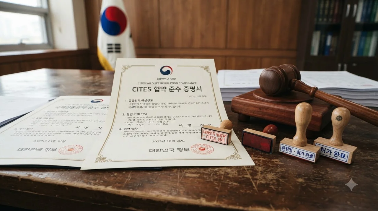 현행법상 CITES 동물 및 맹독사 규정 비교