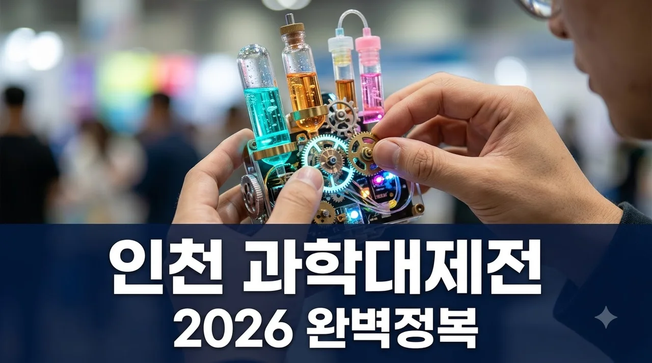 인천 과학대제전 2026 부스 일정과 사전예약 주차 꿀팁 총정리
