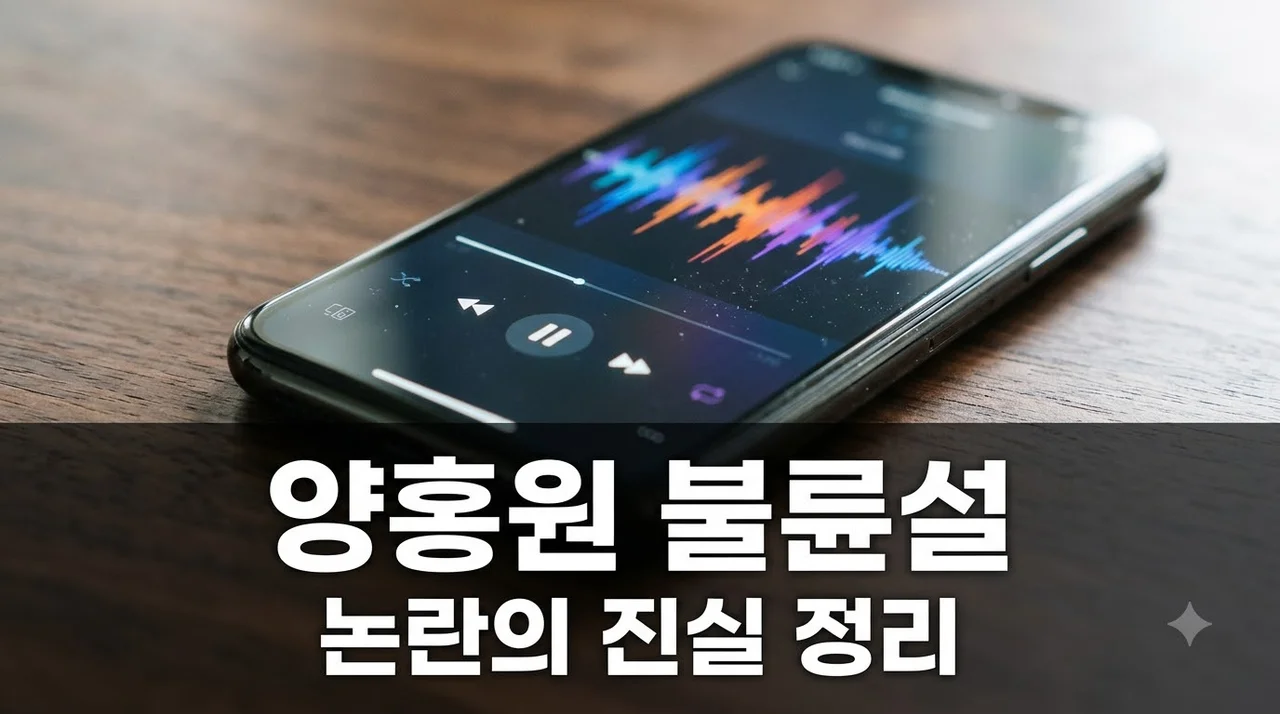 양홍원 불륜설 진실은? 논란의 전말과 핵심 팩트 총정리