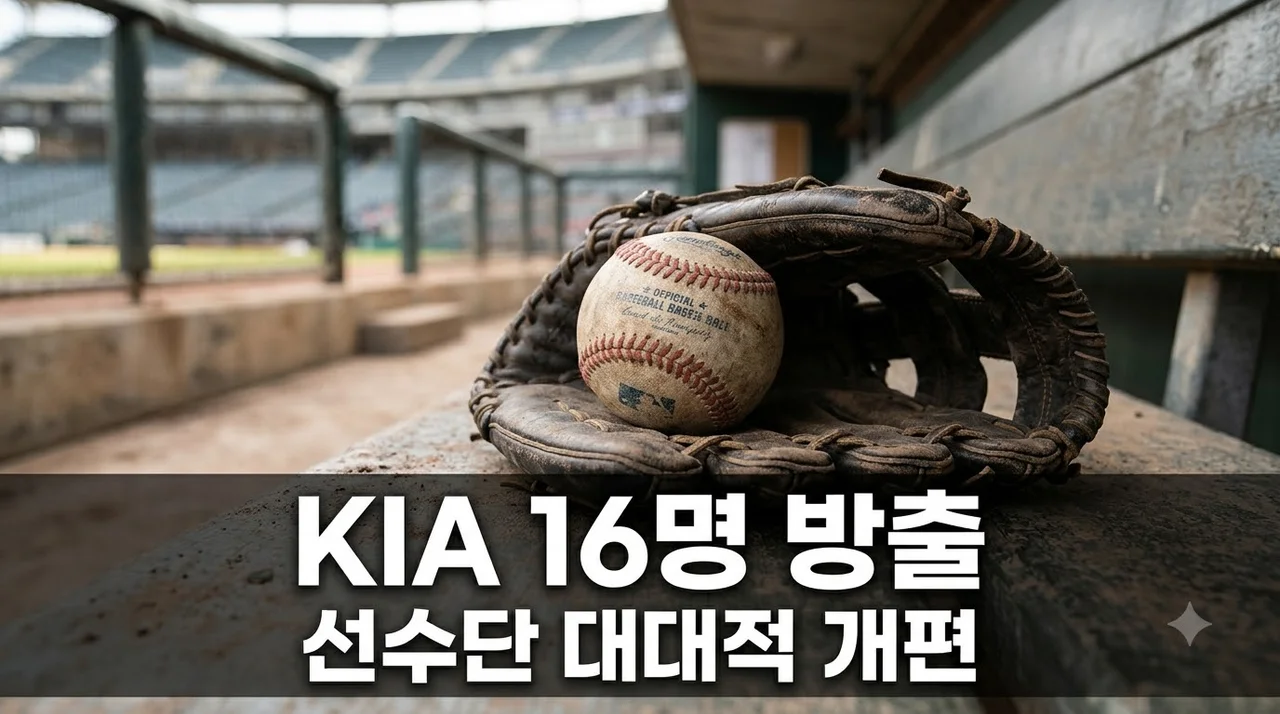 KIA 16명 방출 개편 명단 분석과 세대교체 전망 총정리