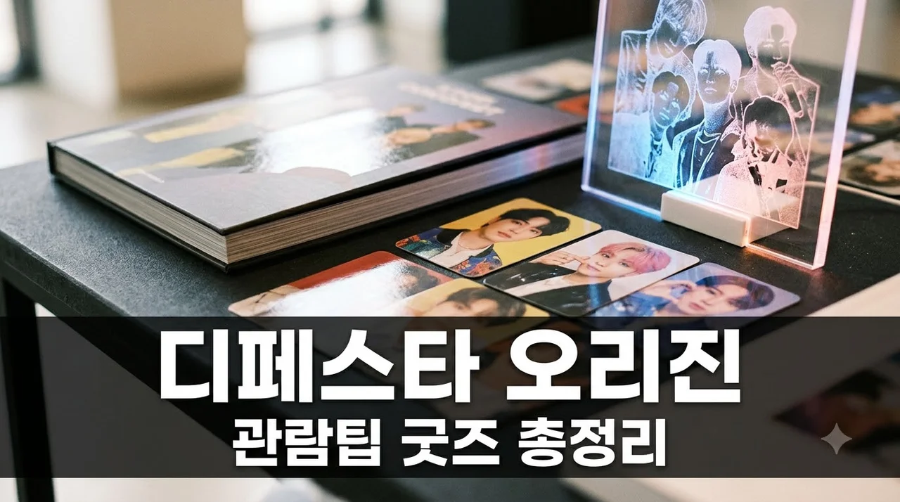 디페스타 디 오리진 완벽 관람 팁과 예매 굿즈 총정리