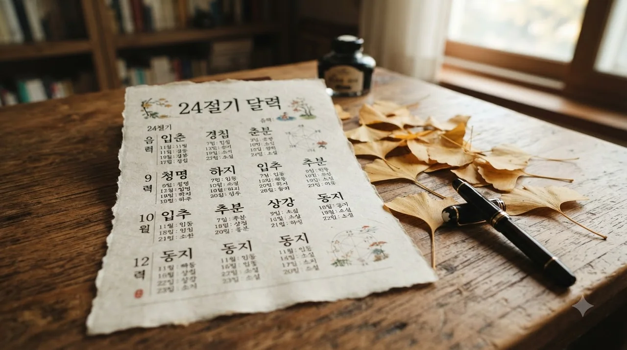 24절기 상강 날짜와 은행 단풍 시기 한눈에 보기