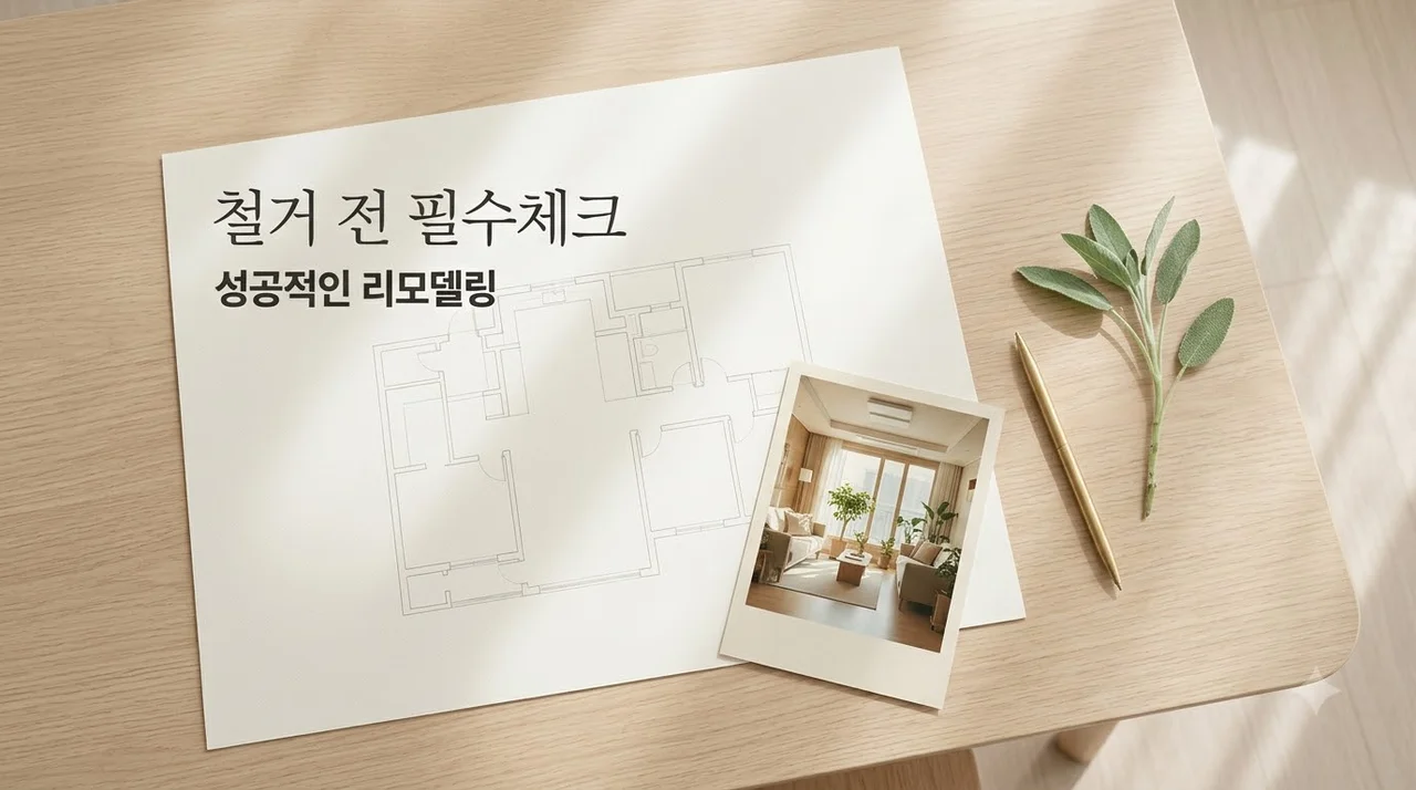 대구노원한신더휴 전체리모델링, 철거 전 전기 배관 창호 확정 이유