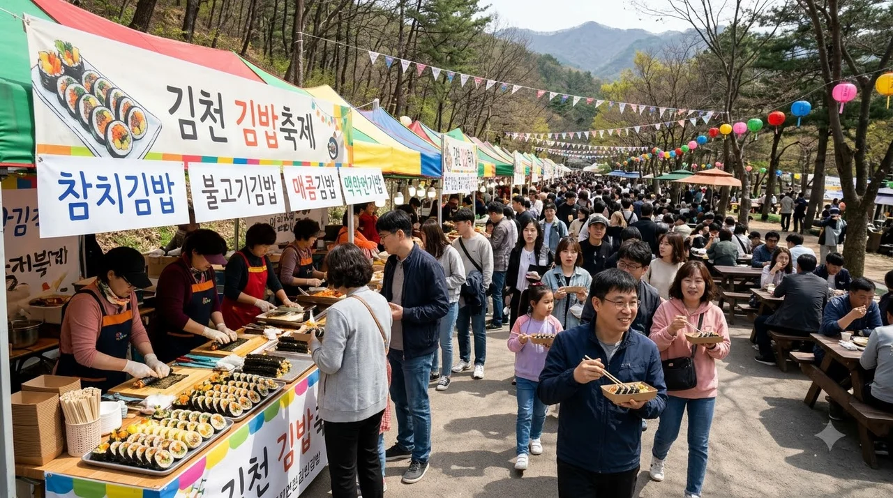 김천 김밥축제 2026 일정과 프로그램, 올해는 또 어떤 역대급 대박이?