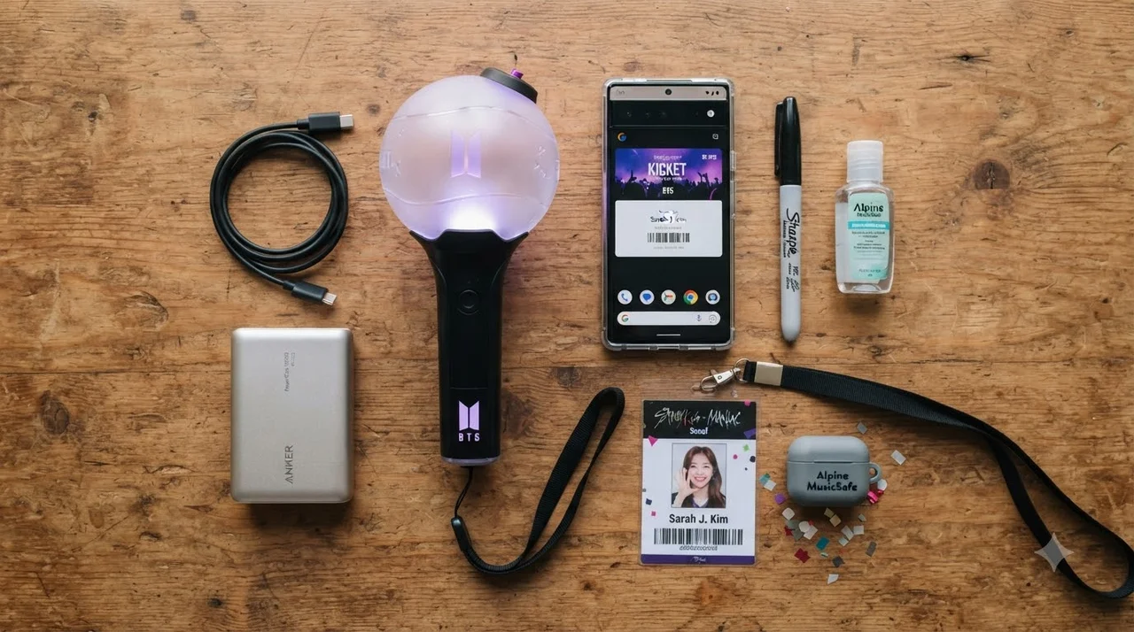 콘서트 관람 전 필수 준비물 체크리스트