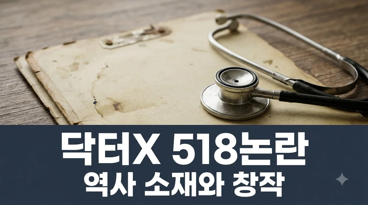닥터X 518 민주화운동 소재 활용 논란과 창작의 경계