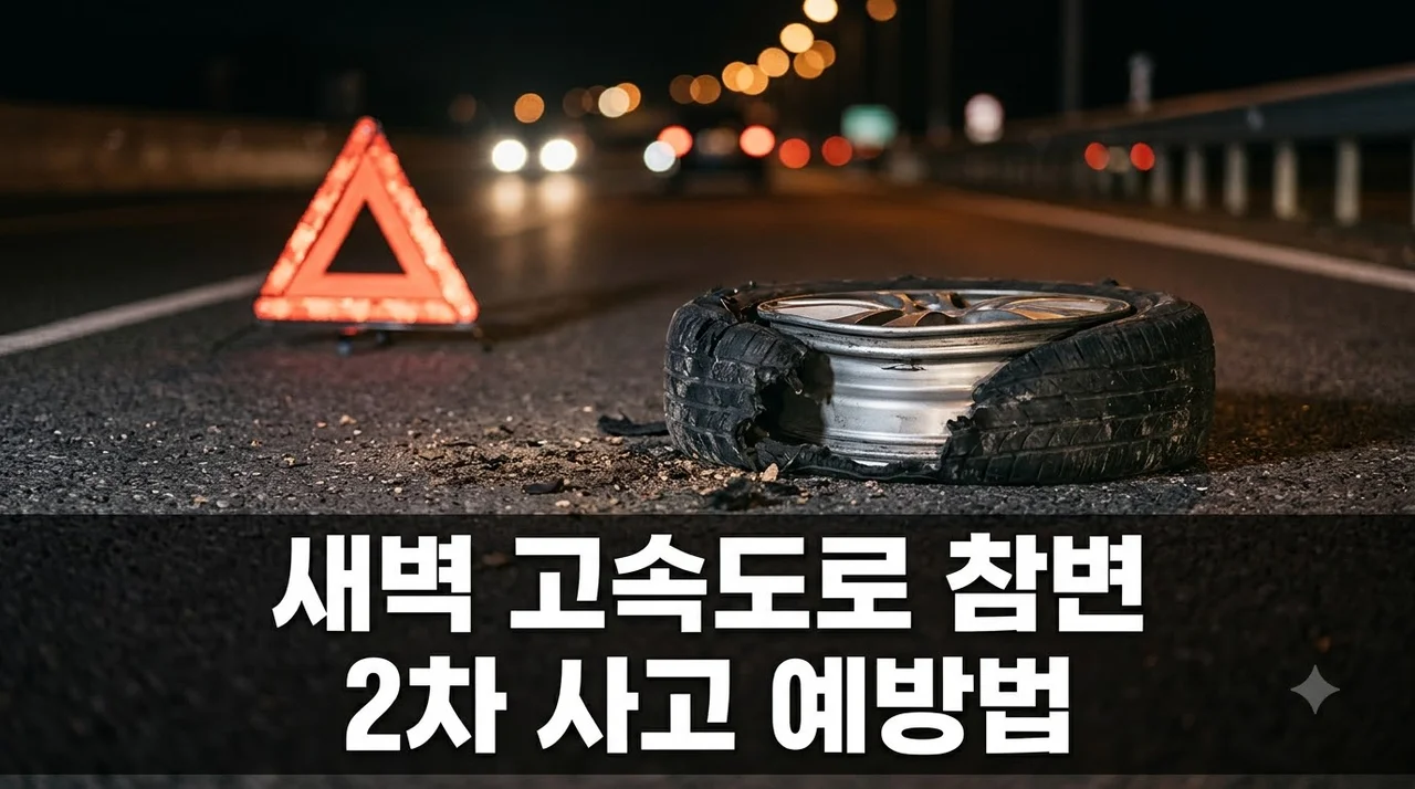 영동고속도로 새벽 참변 사고 원인과 2차 사고 대처법 완벽 정리