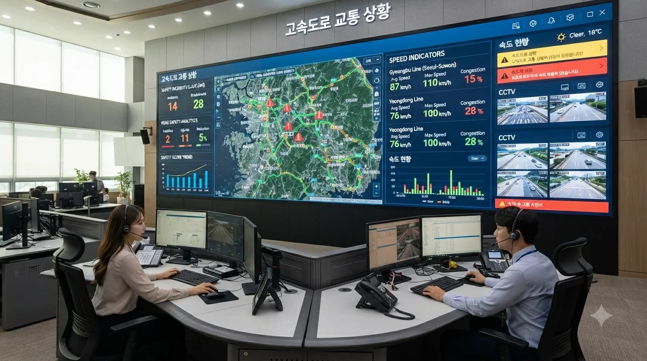 통계로 본 고속도로 심야 사고와 위험도 비교