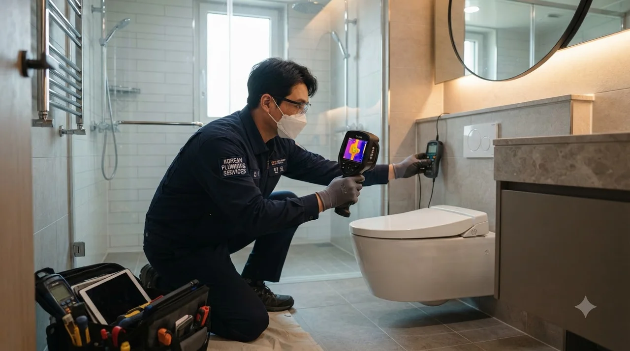 대구 북구 침산화성파크드림 욕실 누수, 어디서부터 시작되어야 할까요?