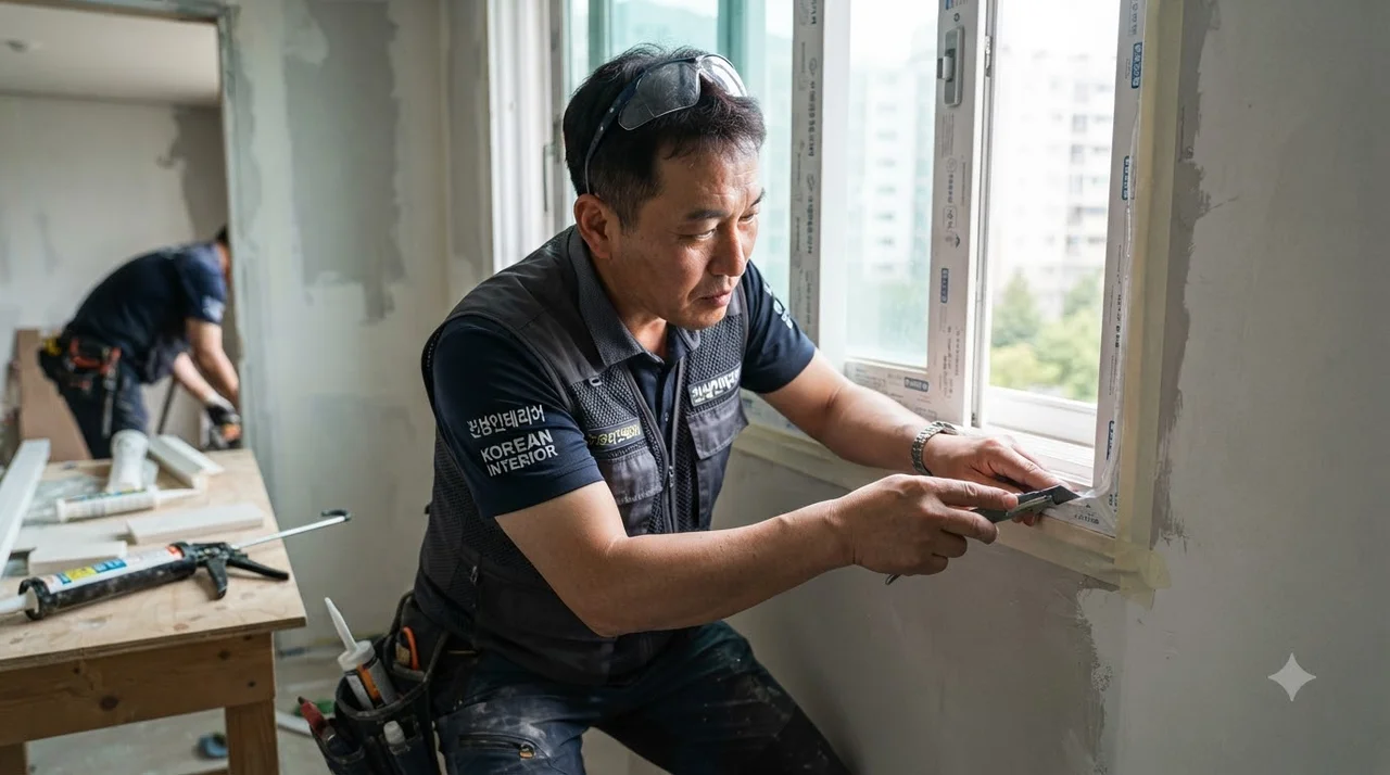 창가 도배 들뜸 해결을 위한 단계별 점검 프로세스