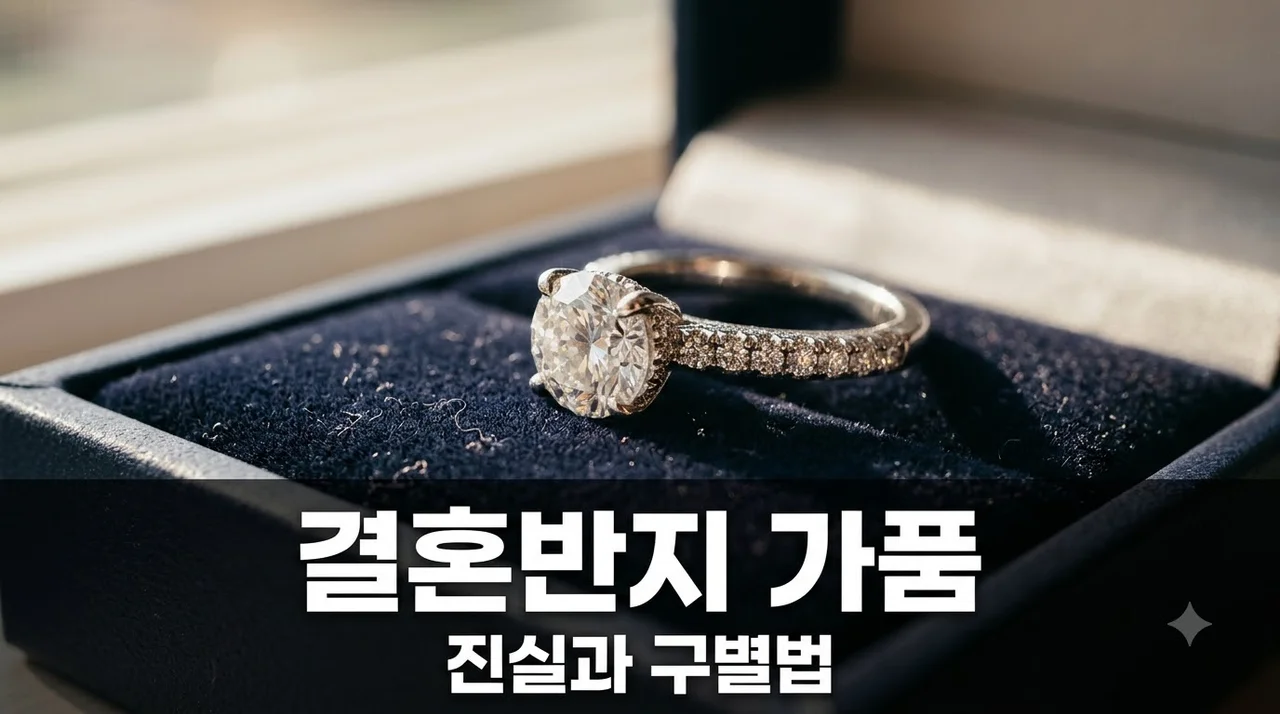 정가은 결혼반지 가품 논란 진실, 가품 구별법과 진품 차이점 총정리