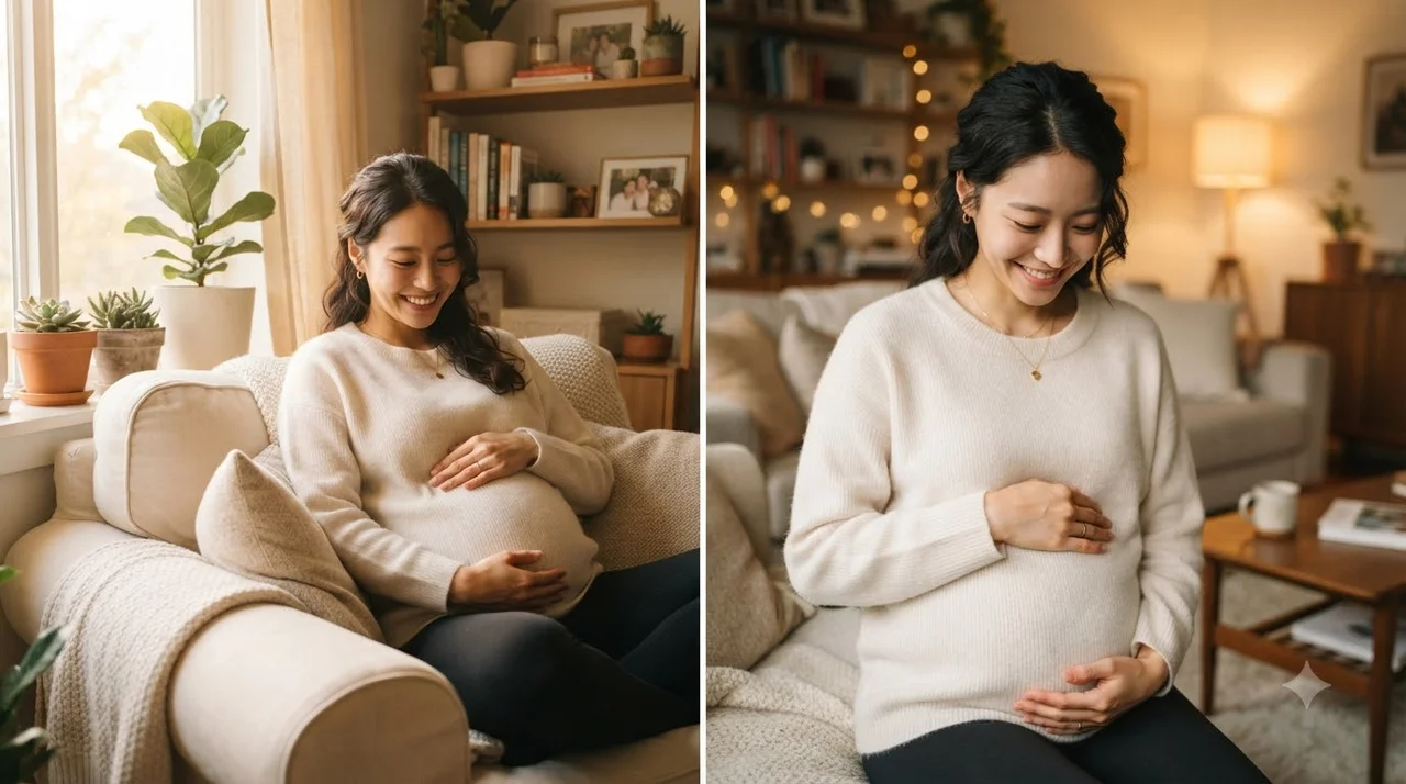 임신부터 출산까지, 별사랑의 감동적인 여정