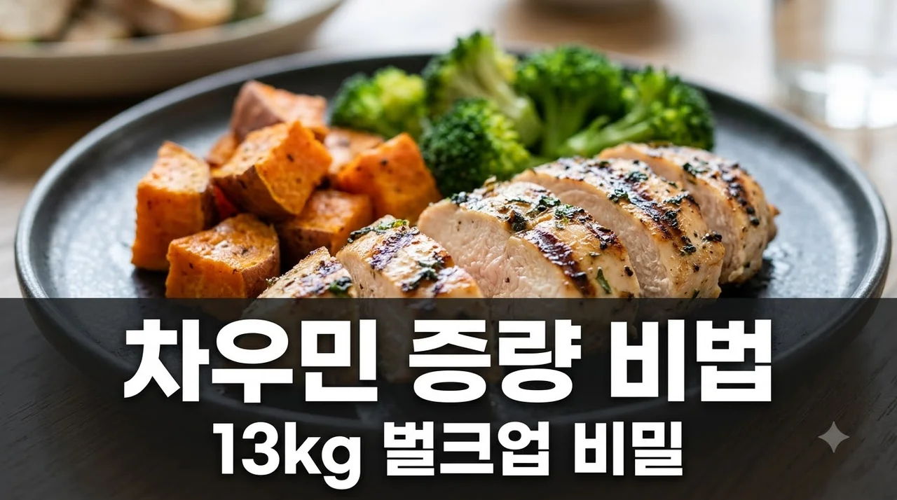 차우민 13kg 증량 근황 나혼산 화제의 벌크업 비법 총정리