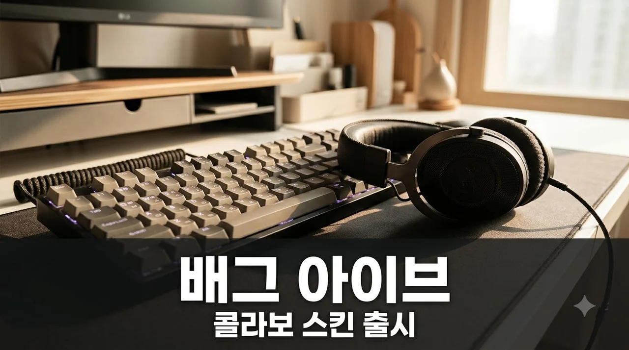 배그 아이브 콜라보 스킨 얻는 법과 출시일 총정리