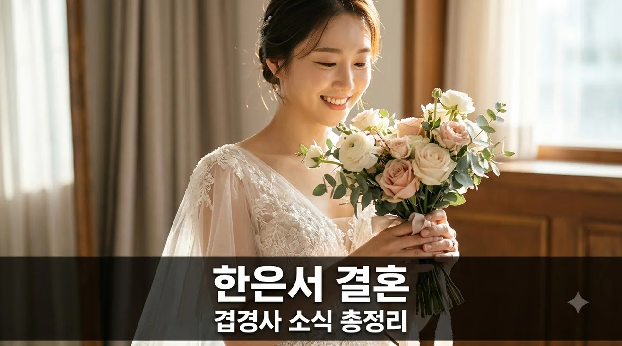 한은서 결혼 겹경사 소식과 연예계 활동 정리