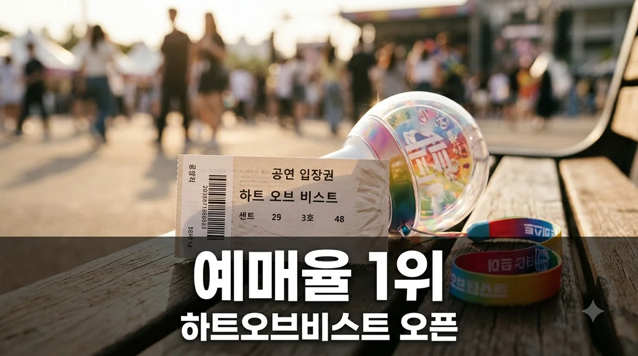 하트오브비스트 예매율 1위 기록 티켓팅 성공 꿀팁 총정리