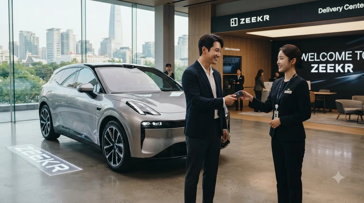 지커 7X 국내 1호차 인도 드디어 시작, 전기 SUV 시장 판도 흔들릴까?