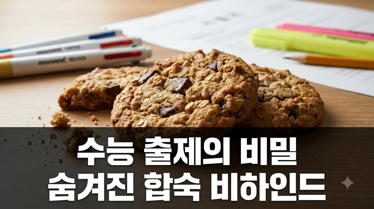 수능 출제의 비밀 쿠키 같은 비하인드 스토리 총정리
