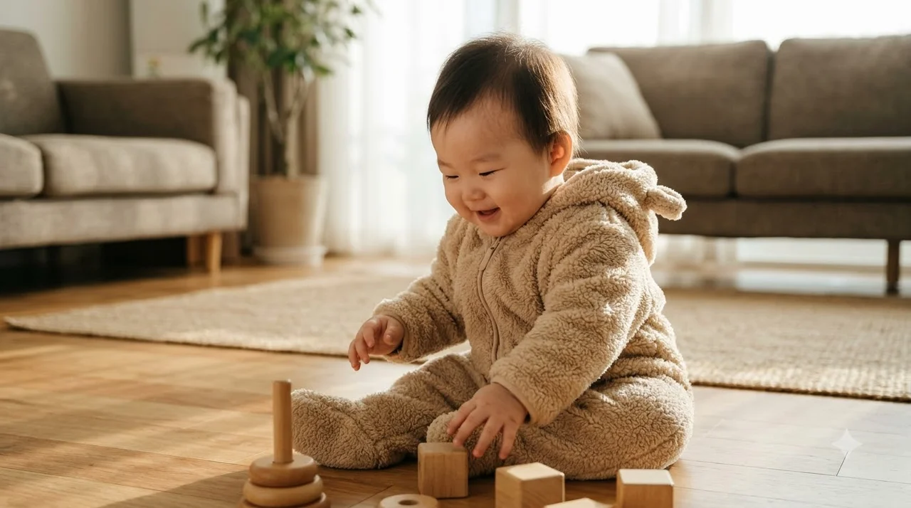 꺅! 베네베네 플리스 우주복 3개월 입혀보고 깜짝 놀란 이유..